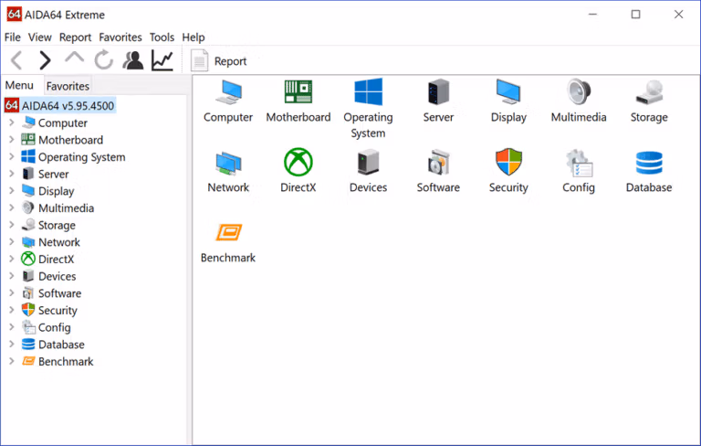 AIDA64 Screenshot