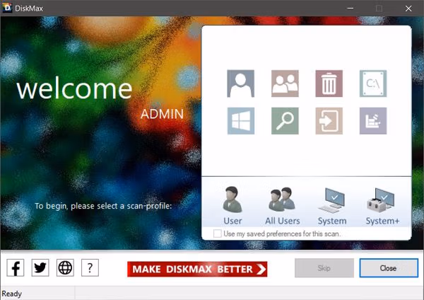 DiskMax Screenshot