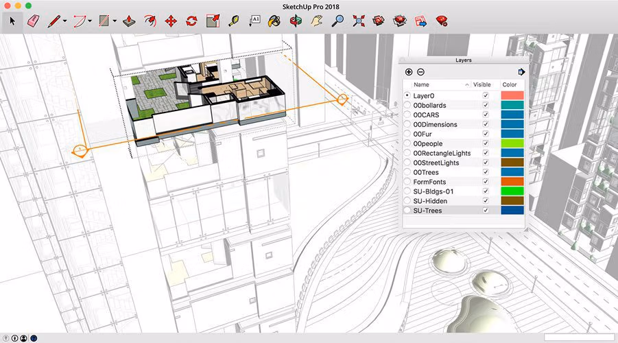 SketchUp screenshot