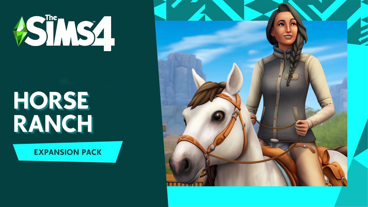 The Sims 4 Horse Ranch logo