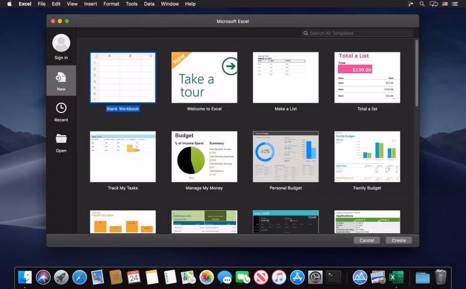 cover Microsoft Office 2019 macOS