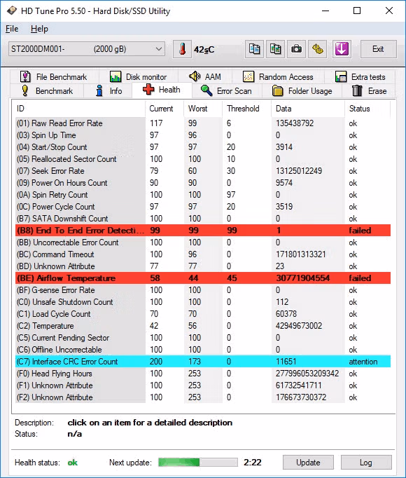 HD Tune Pro Screenshot