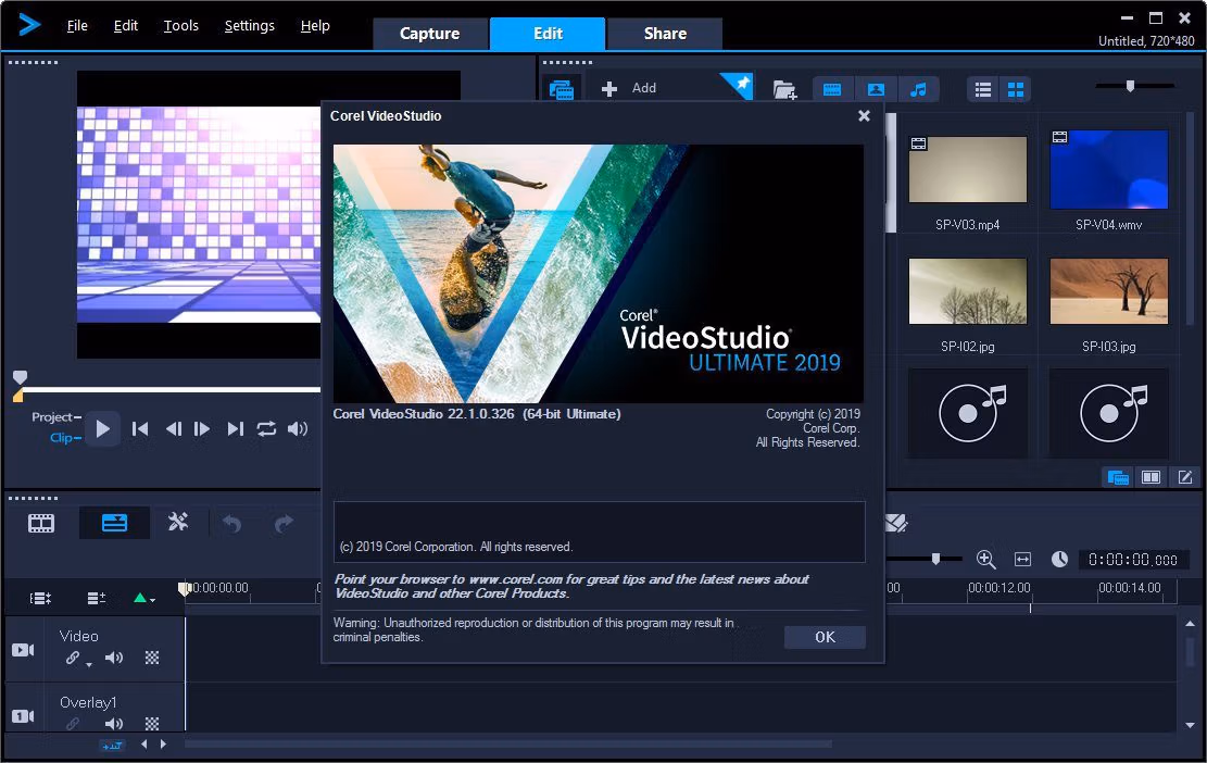 Corel VideoStudio Ultimate 2019 2