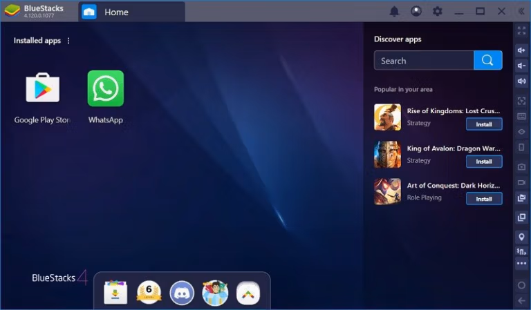 BlueStacks 4 BlueStacks screenshot