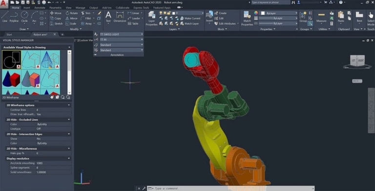 autocad 2020 screenshot