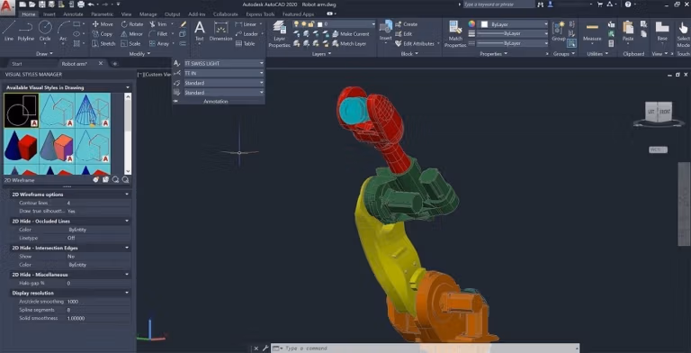 autocad 2020 screenshot