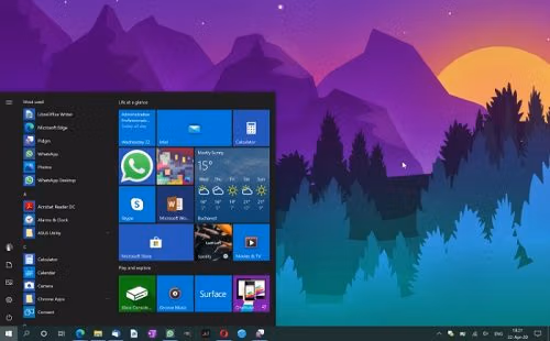 Windows 10 version 2004