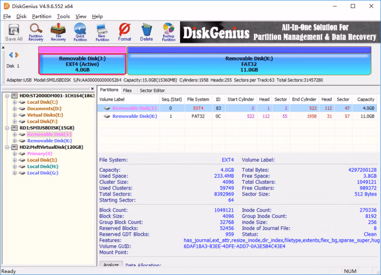 DiskGenius Pro Screenshot