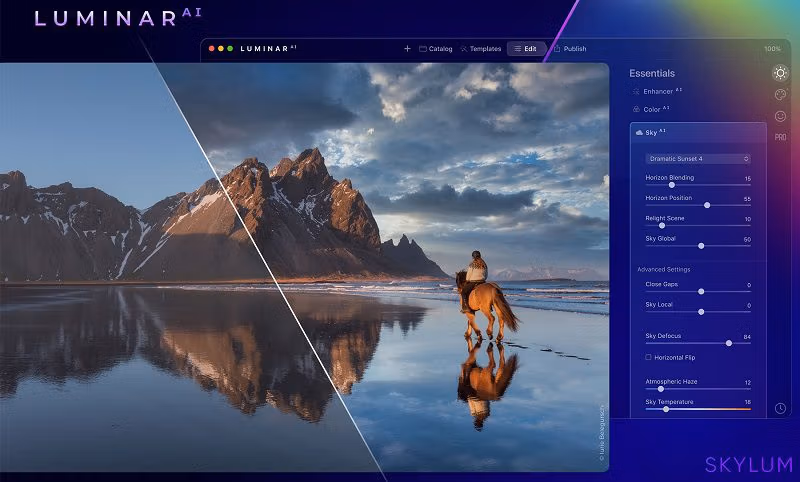 Luminar AI Screenshot