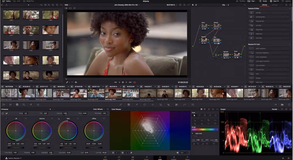 DaVinci Resolve Studio Screenshot
