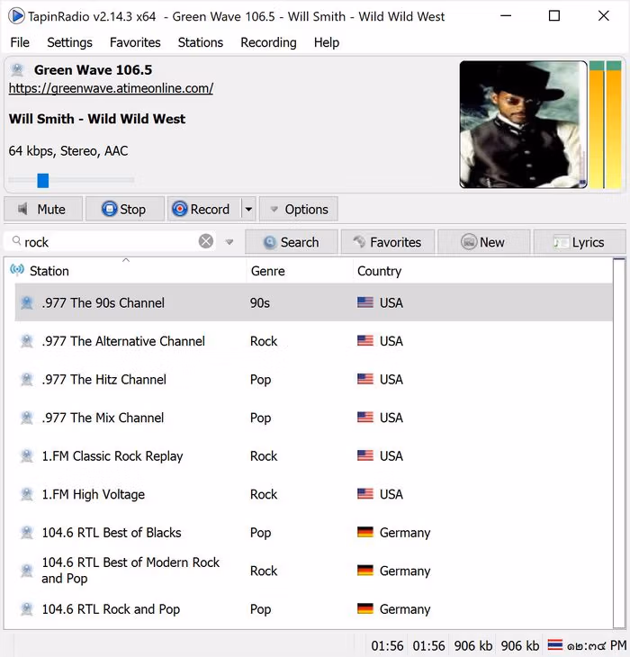 TapinRadio pro screenshot