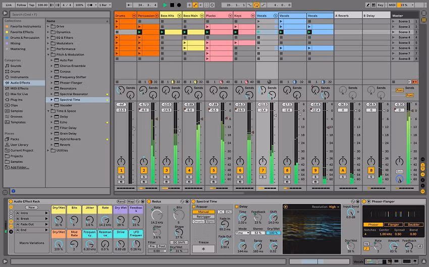 Ableton Live 11 Interface