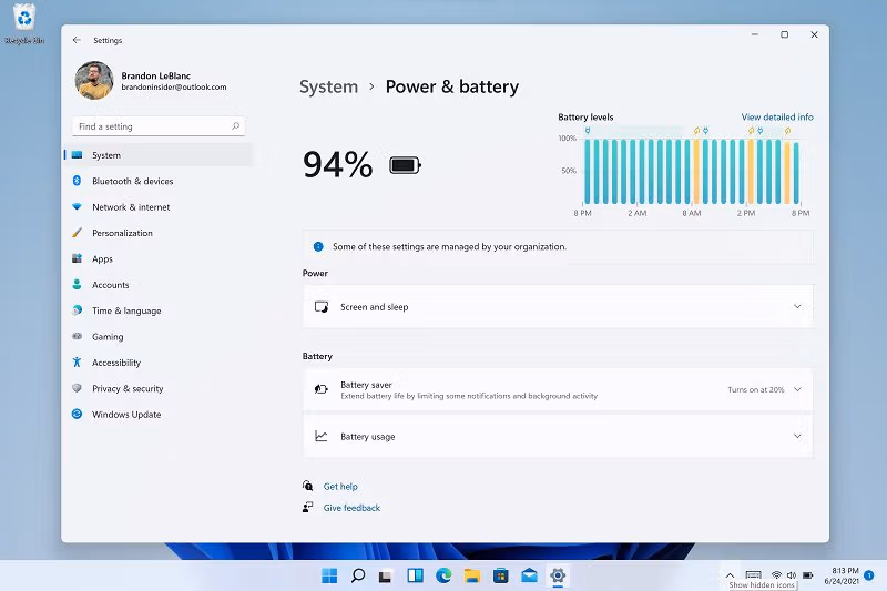 Windows 11 22H2 new settings design