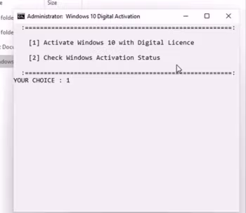 Windows 11 activator Screenshot