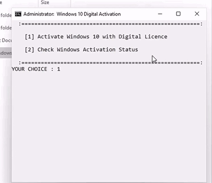 Windows 11 activator Screenshot