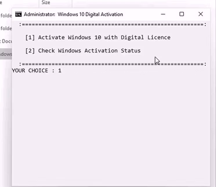 Windows 11 activator Screenshot