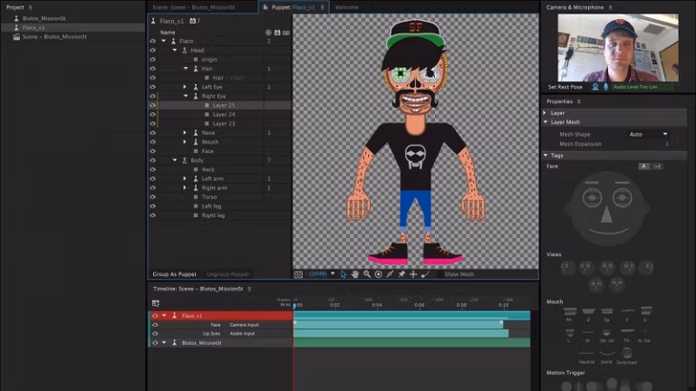Adobe Character Animator Screenshot