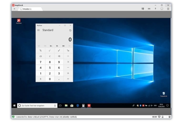 AnyDesk Screenshot