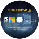 Hiren's BootCD PE
