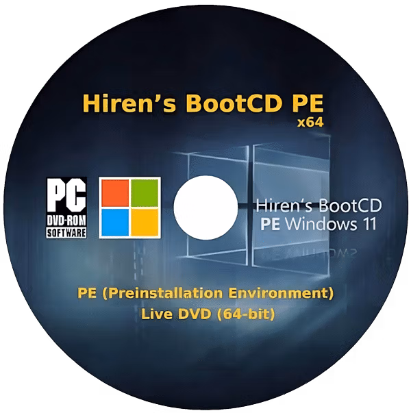 Hiren's BootCD PE