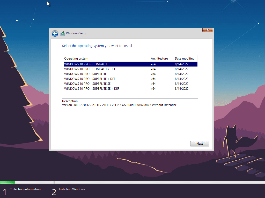 Windows 10 Ghost Spectre