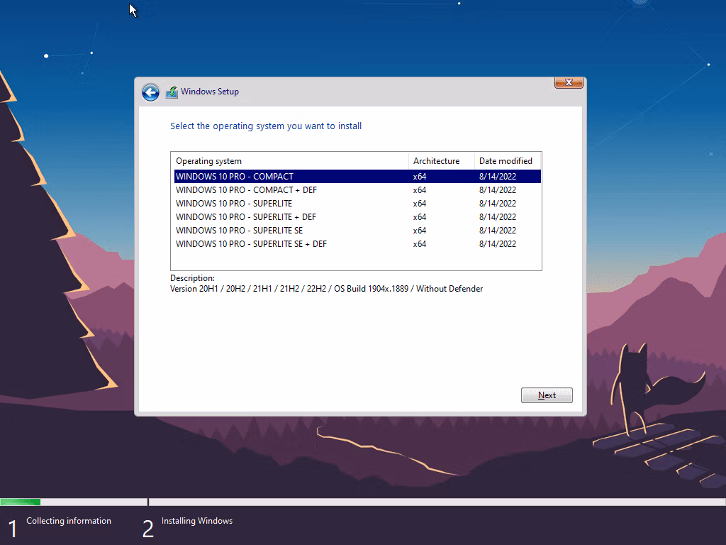 Windows 10 Ghost Spectre