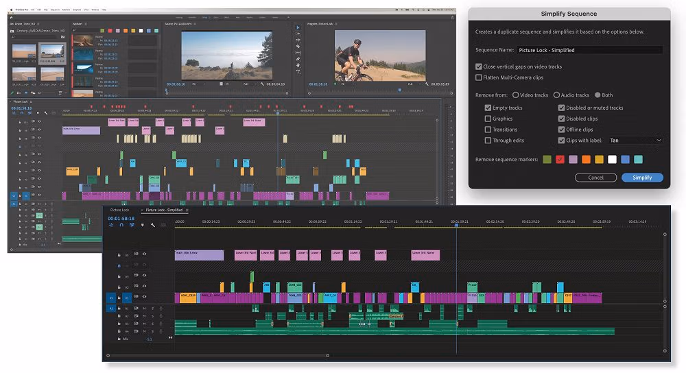 Premiere Pro Simplify Sequence Adobe Premiere Pro 2022 Simplify Sequence