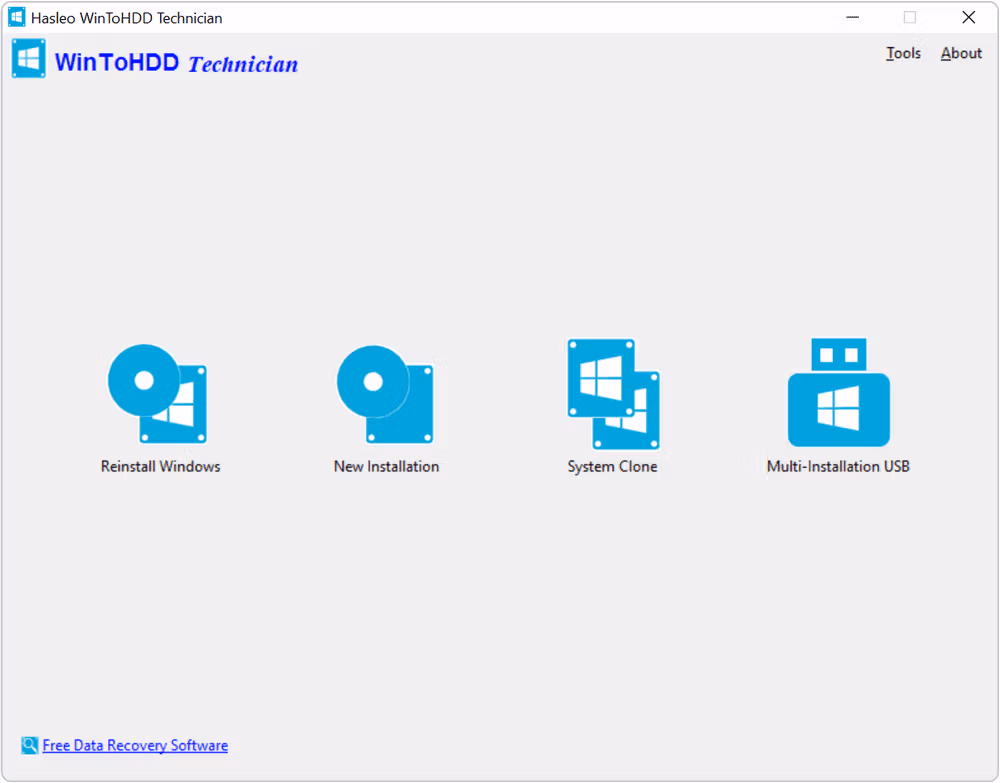 hasleo wintohdd screenshot hasleo wintohdd screenshot