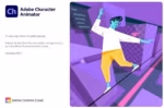 Adobe Character Animator 2022 splash screen