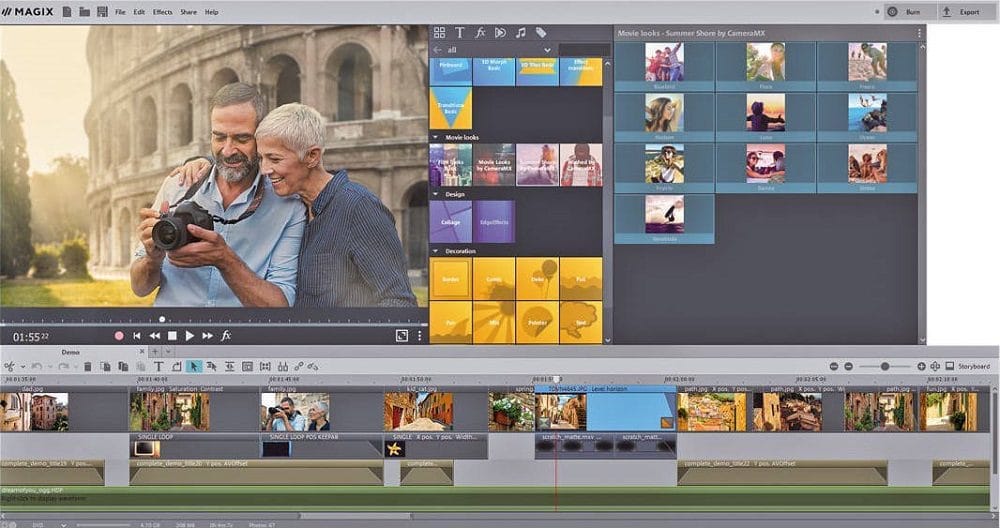 MAGIX Photostory Deluxe screenshot2