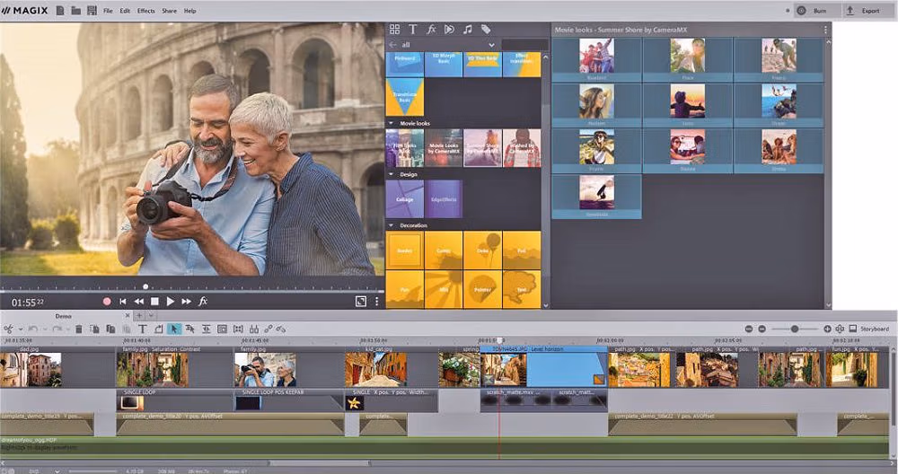 MAGIX Photostory Deluxe screenshot2