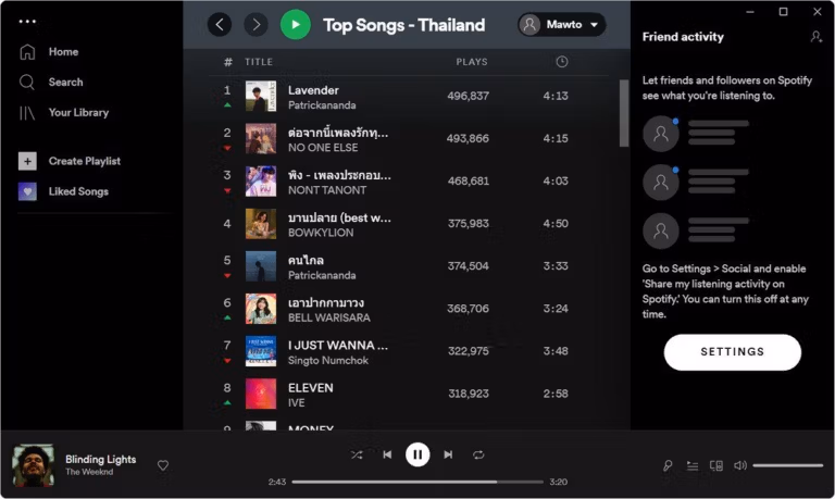 Spotify pc screenshot1