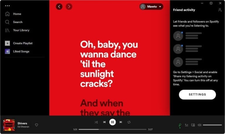 Spotify pc screenshot2
