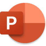 Microsoft PowerPoint 2021 logo