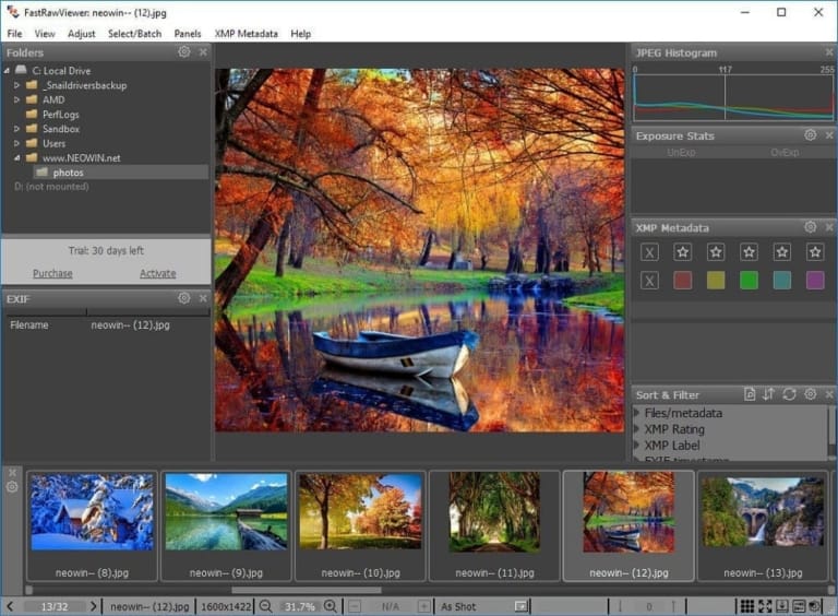 FastRawViewer Screenshot 1