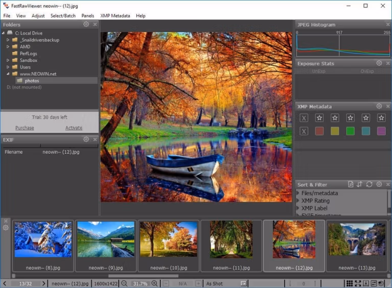 FastRawViewer Screenshot 1