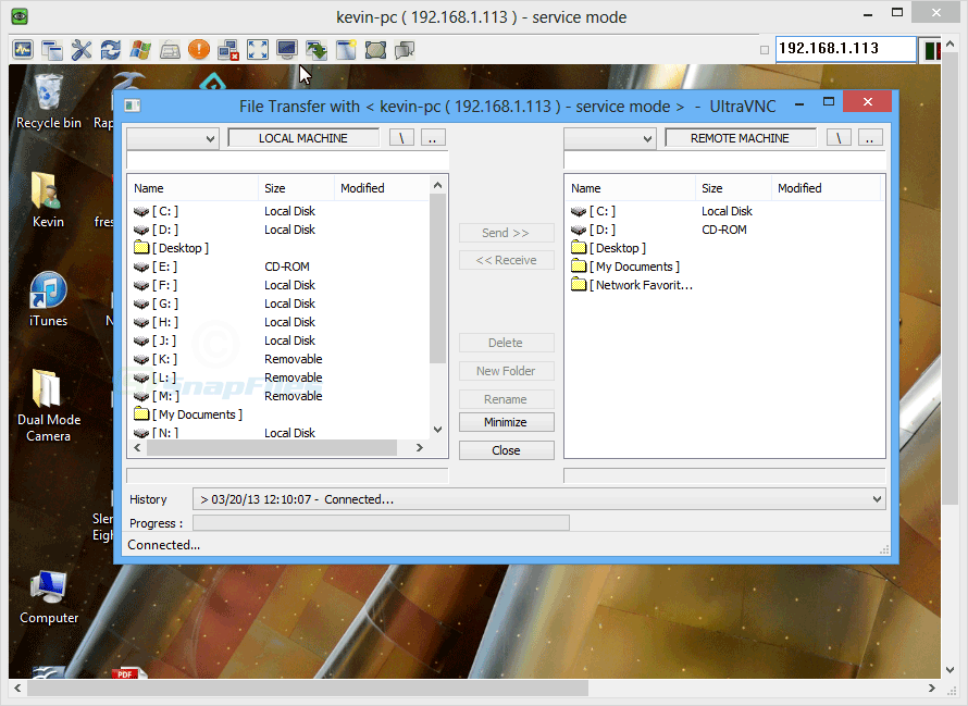 UltraVNC screenshot 2