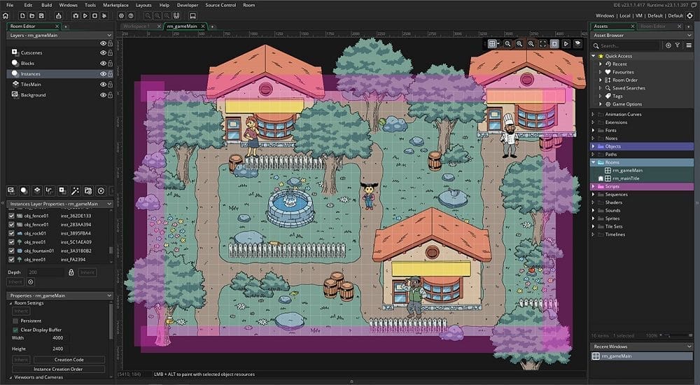 room editor slide