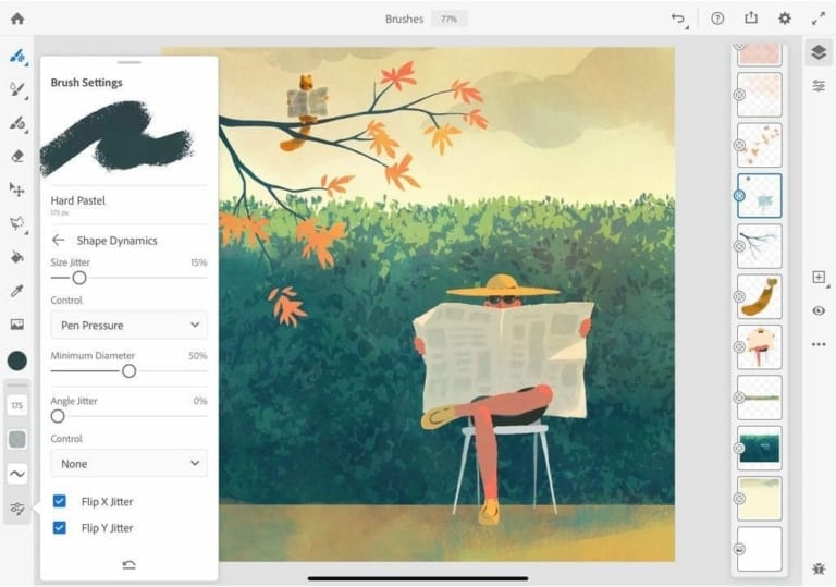 Adobe Fresco screenshot