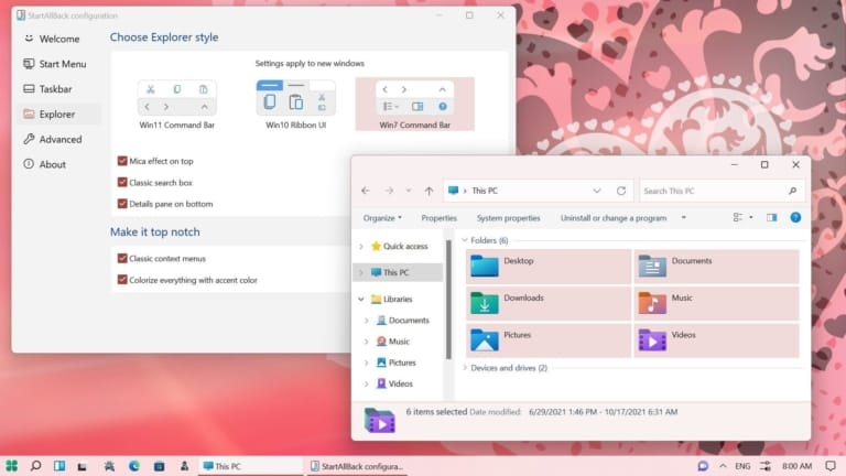 StartAllBack screenshot 2