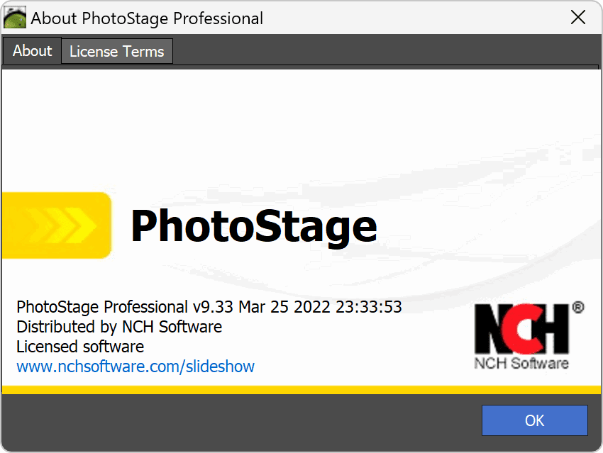 PhotoStage Slideshow Producer version