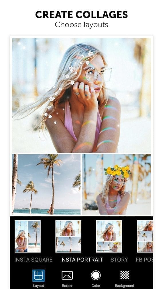 picsart collages