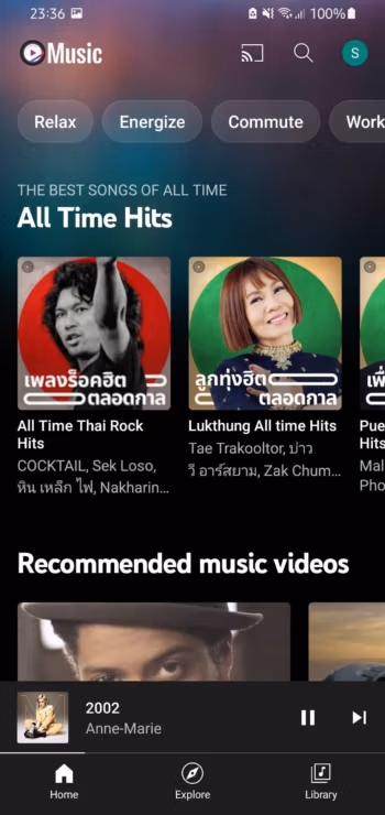 YouTube Music APK screenshot 2