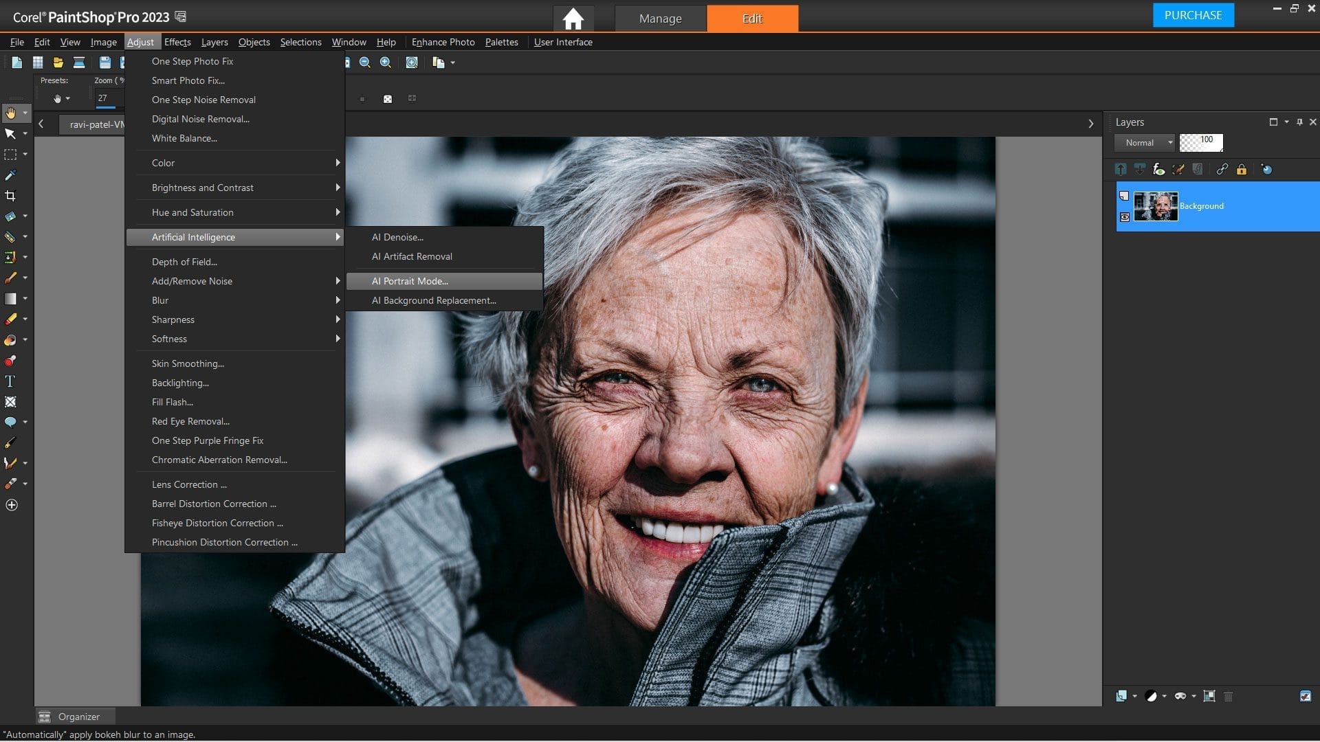 PaintShop Pro 2023 Screenshot