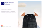 Adobe Character Animator 2023 Splash screen