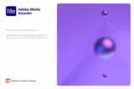 Adobe Media Encoder 2023 Splash screen