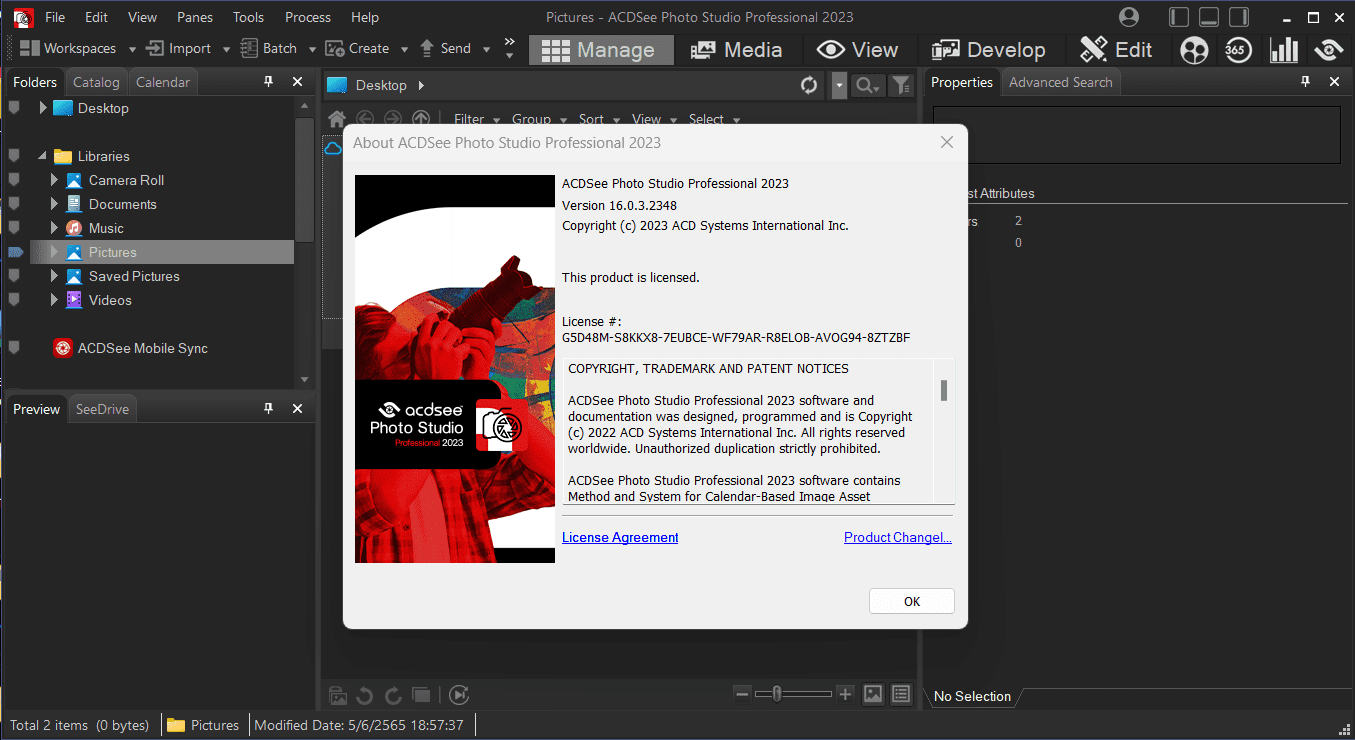 ACDSee Photo Studio Pro 2023 Screenshot