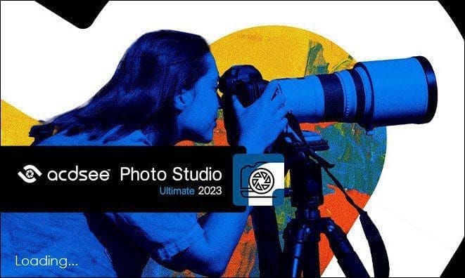 ACDSee Photo Studio Ultimate 2023 loading screen