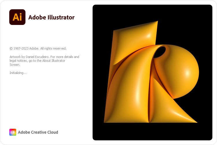 Adobe Illustrator 2023 logo