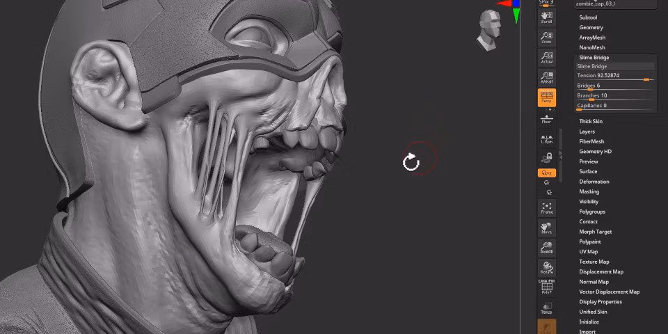ZBrush 2023 SlimeBridge